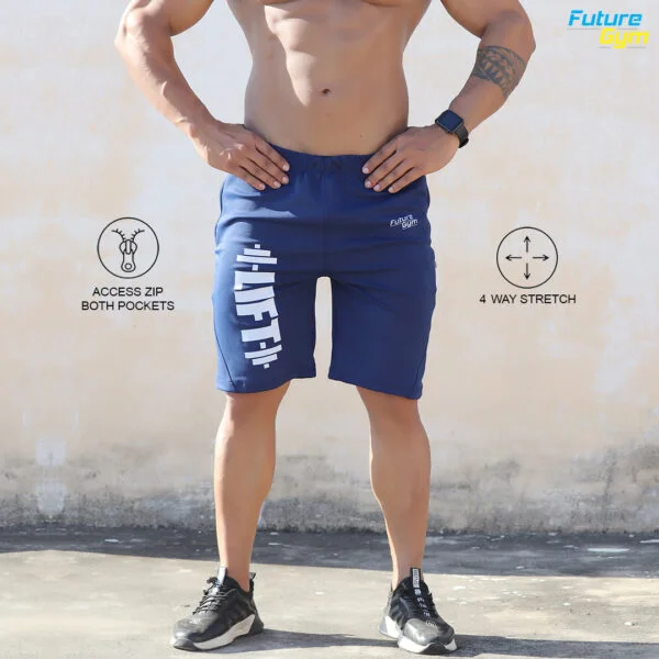 Lift Training Gym Shorts - Midnight Blue