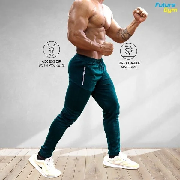 Motion Geometric Flex Fit Sweatpants - Cobalt Blue