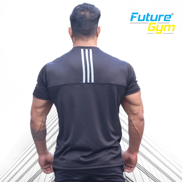 Workout Fitness Sleeveless T-Shirt - Jet Black - Future Gym
